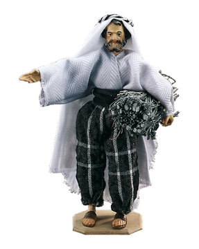 Pastore senza fascio di ramoscelli LE10903-410 (12 cm, colore)