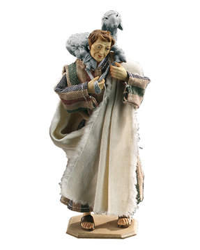 Pastore senza pecora sulle spalle LE10903-420 (12 cm, colore)