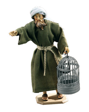 Pastore senza gabbia di uccelli LE10903-440 (12 cm, colore)