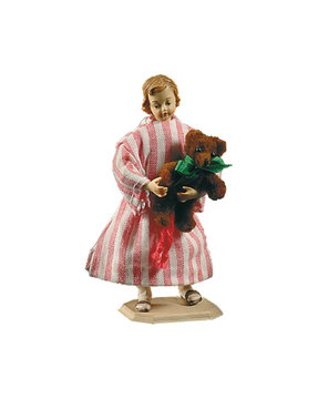 Bambina con orsacchiotto LE10903-511 (12 cm, colore)