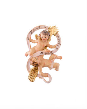 Coppia di angeli LE10600-20 (10 cm, colore)