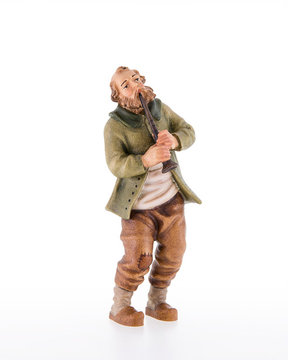 Musician with pipe LE10601-31 (3,94", color)