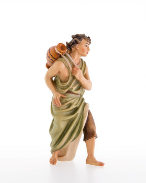 Shepherd with amphoras LE10601-76 (3,94", color)