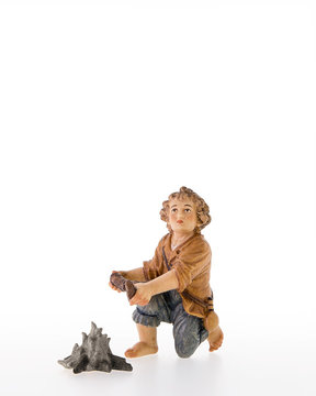 ChiLEd kneeLEing without firepLEace LE10601-79 (3,94", color)
