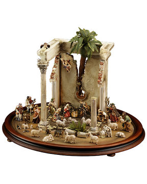 Set di 32 figure + tempio LE10804-S27 (10 cm, colore)