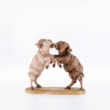 Pair of rams fighting LE21178 (3,94", color)
