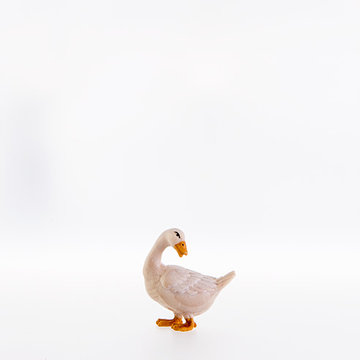 Goose looking back LE22303-A (3,94", color)