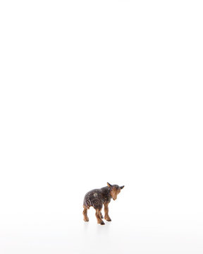 Kid goat LE10000-42 (4,72", stained 3 col.)