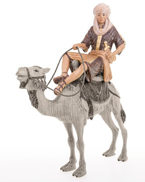 Camel rider LE10000-52 (4,72", stained 3 col.)