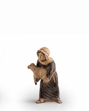 Bub mit Lamm LE10000-09 (12 cm, 3f.gebeizt)