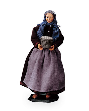 Nonna senza cesto di uova LE10901-24B (20 cm, colore)