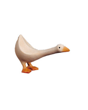 Goose leaned forward LE10200-11 (8 cm, colore)