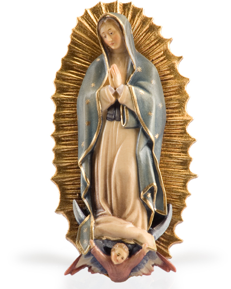 Our Lady of Guadalupe - Woodcarvings Val Gardena
