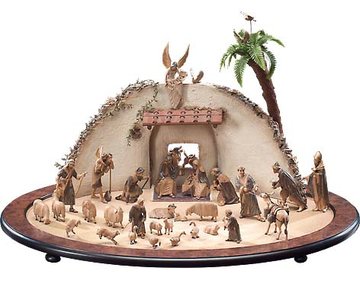 Ovaler Rahmen mit Mauer LE10002-SO (12 cm, lasiert)