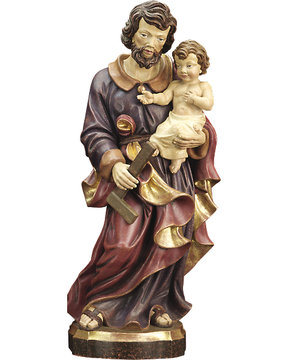 St. Joseph with child and square LE10060-B (5,91", color)