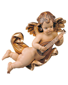 Angel with mandolin LE10191 (2,36", color)