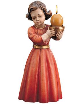 Bambina portacandela LE10209 (25 cm, colore)