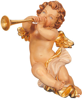 Angel with trumpet LE10252-C (5,51", color)
