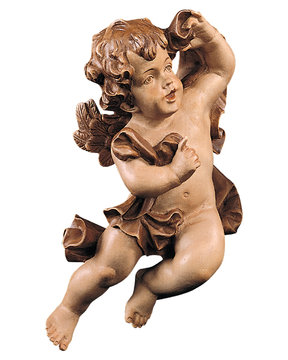 Angel with drapery (left) LE10268 (4,72", color)