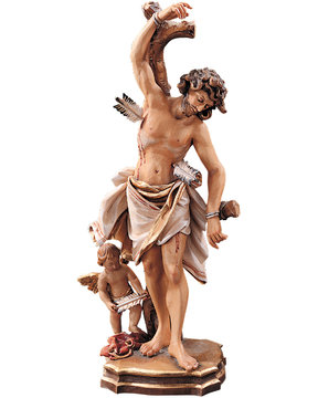 S. Sebastian with angel LE10278-B (11,81", color)