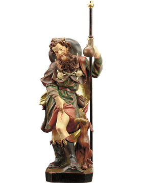 St. Rochus with hound LE10326 (5,91", color)