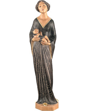 Mutter mit Kind (Jugendstil) LE10330 (20 cm, lasiert)