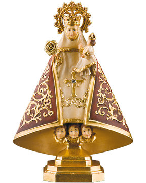 Madonna von Cavadonga LE10369 (7 cm, lasiert)
