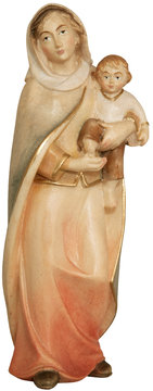 Contadina con Bambino SA1818 (10 cm, colore)