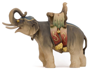 Elefant BHJ9092 (10 cm, lasiert)