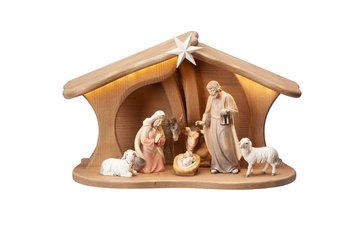 AD Set 9 pezzi  -  Capanna Luce per S.Famiglia led PE776753L (0 cm, ?)
