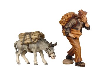 KO Pastore con legna con asino con legna PE8010871 (0 cm, ?)
