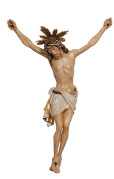 Christus Siena mit Strahlen PE684001 (12 cm, lasiert)