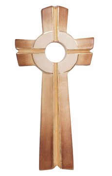 Symbolkreuz Meditazione PE707071 (10 cm, lasiert)