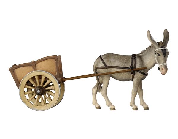 RA Donkey with cart Woodcarving, nativity and chess set in wood