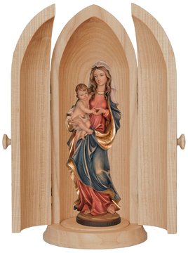 Niche with Madonna of the mountain SA515 (5,91", color)