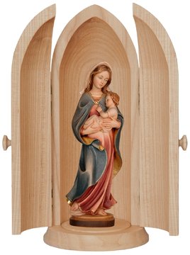 Niche with Madonna of protection SA516 (3,94", color)