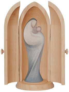 Niche with Meditation Madonna with child SA520 (3,15", color)
