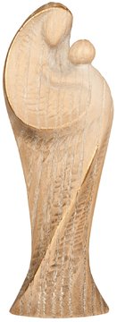 Meditationsmadonna mit Kind Rustikal SA1063 (11 cm, lasiert)