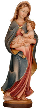 Schutzmadonna SA1080 (7 cm, lasiert)