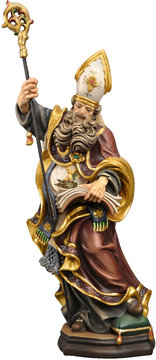St. Martin with duck SA3008 (9,84", color)