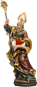 Hl. Gerhard with book and heart SA3022 (9,84", color)