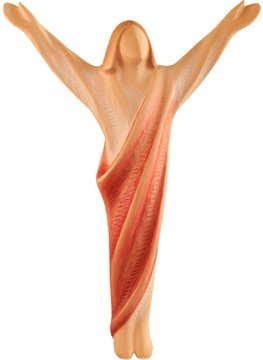 Christo risorto stilizato SA3101 (11 cm, colore)