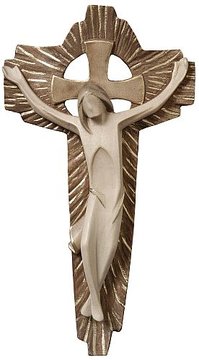 Passions Christus, Holz geschnitzt SA3115 (3,3 cm, lasiert)