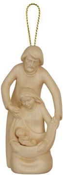 Friedenskrippe am Faden SA28030 (4 cm, lasiert)