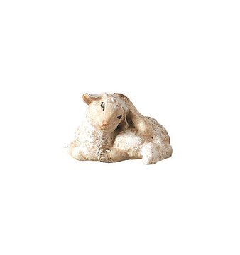 Lamm sich kratzend SA29683 (10 cm, lasiert)