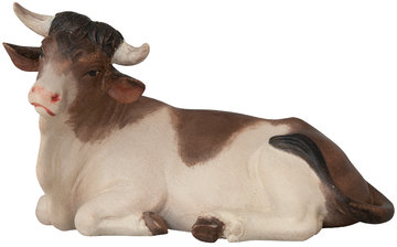 mucca sdraiata SA4307 (8 cm, colore)