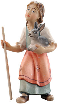 Girl with rabbit 800--20 (3,15", color)