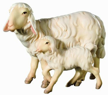 Schafgruppe stehend AR848 (8 cm, lasiert)