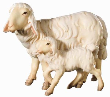 Sheep with lamb 800--48 (3,15", color)
