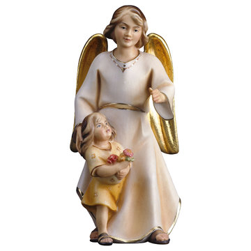 RE Angelo custode con bambina UP800027 (10 cm, colore)